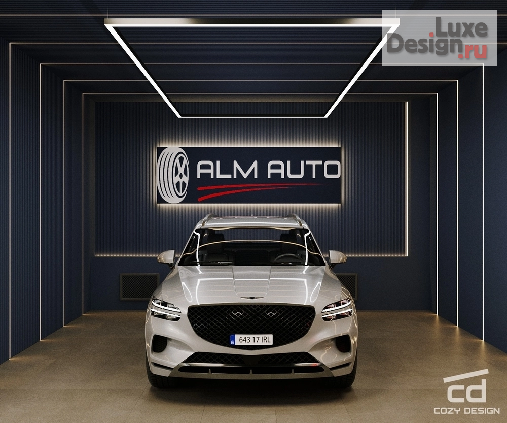 Дизайн интерьера автосалона "Дизайн-проект салона электрокаров" (фото 6)