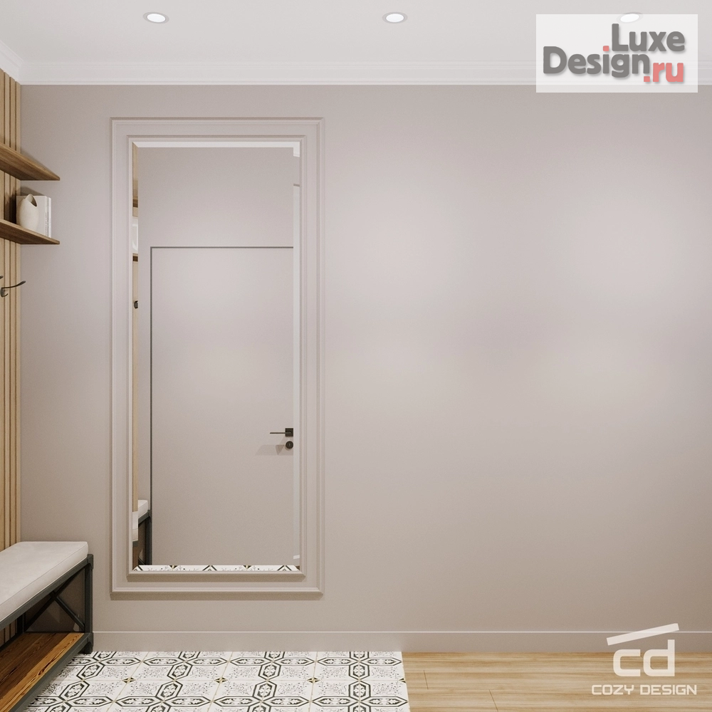 Дизайн интерьера двухкомнатной квартиры "Дизайн-проект квартиры в Жуковском" (фото 10)