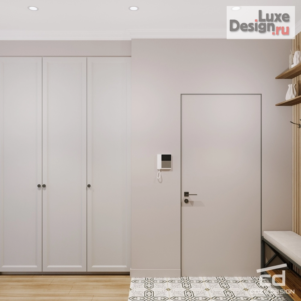 Дизайн интерьера двухкомнатной квартиры "Дизайн-проект квартиры в Жуковском" (фото 11)