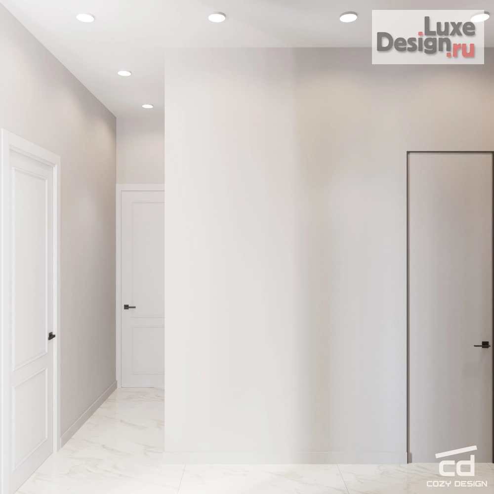 Дизайн интерьера двухкомнатной квартиры "Дизайн-проект квартиры в Москве" (фото 38)