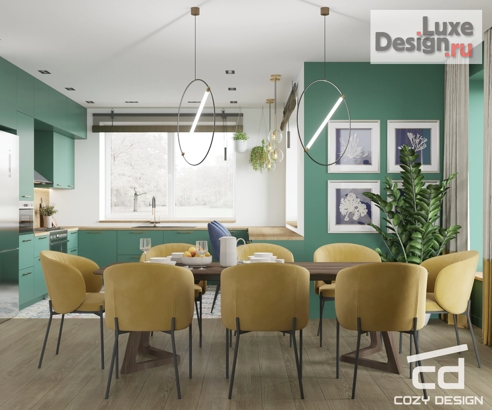 Дизайн интерьера частного дома "Дизайн-проект дома в Подмосковье" (фото 1)