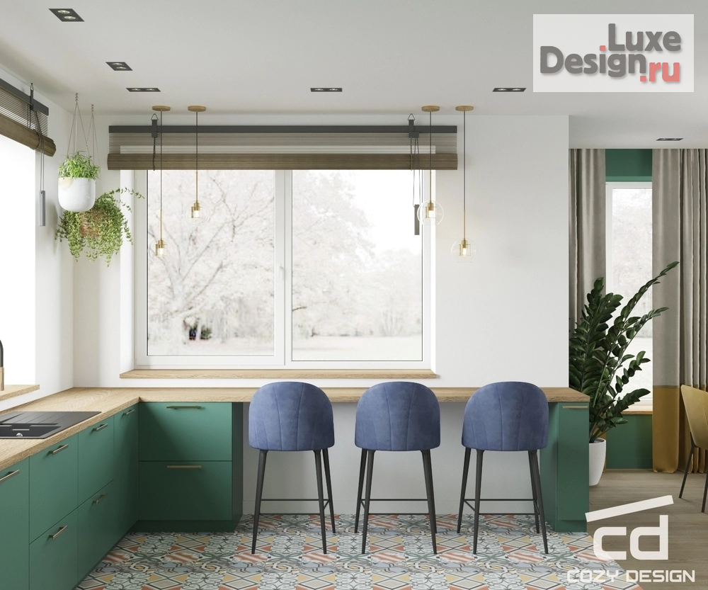 Дизайн интерьера частного дома "Дизайн-проект дома в Подмосковье" (фото 3)