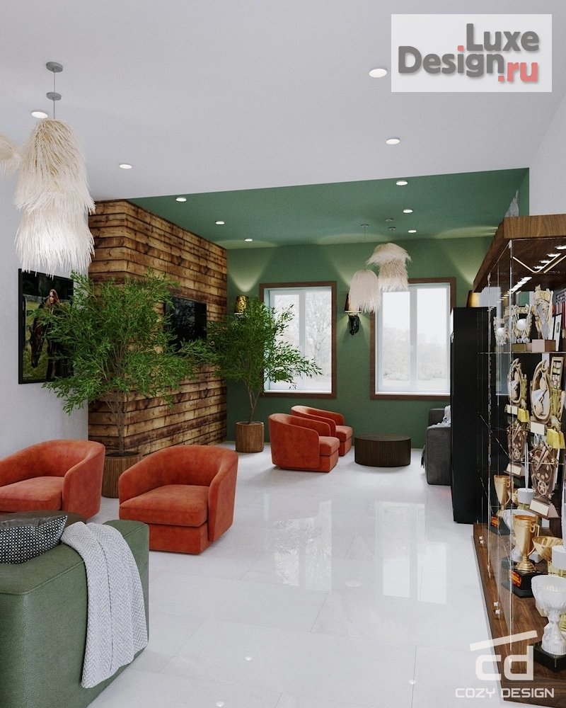 Дизайн интерьера клуба "Дизайн-проект конного комплекса" (фото 32)