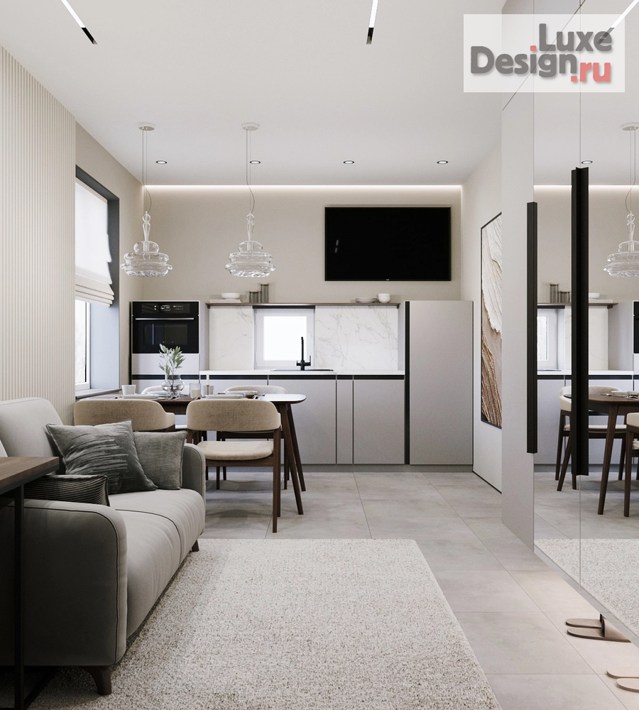 Дизайн интерьера бани "Баня 25м2 в Новороссийске" (фото 8)