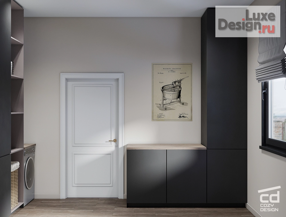 Дизайн интерьера коттеджа "Дизайн-проект дома в Ярославской области" (фото 26)