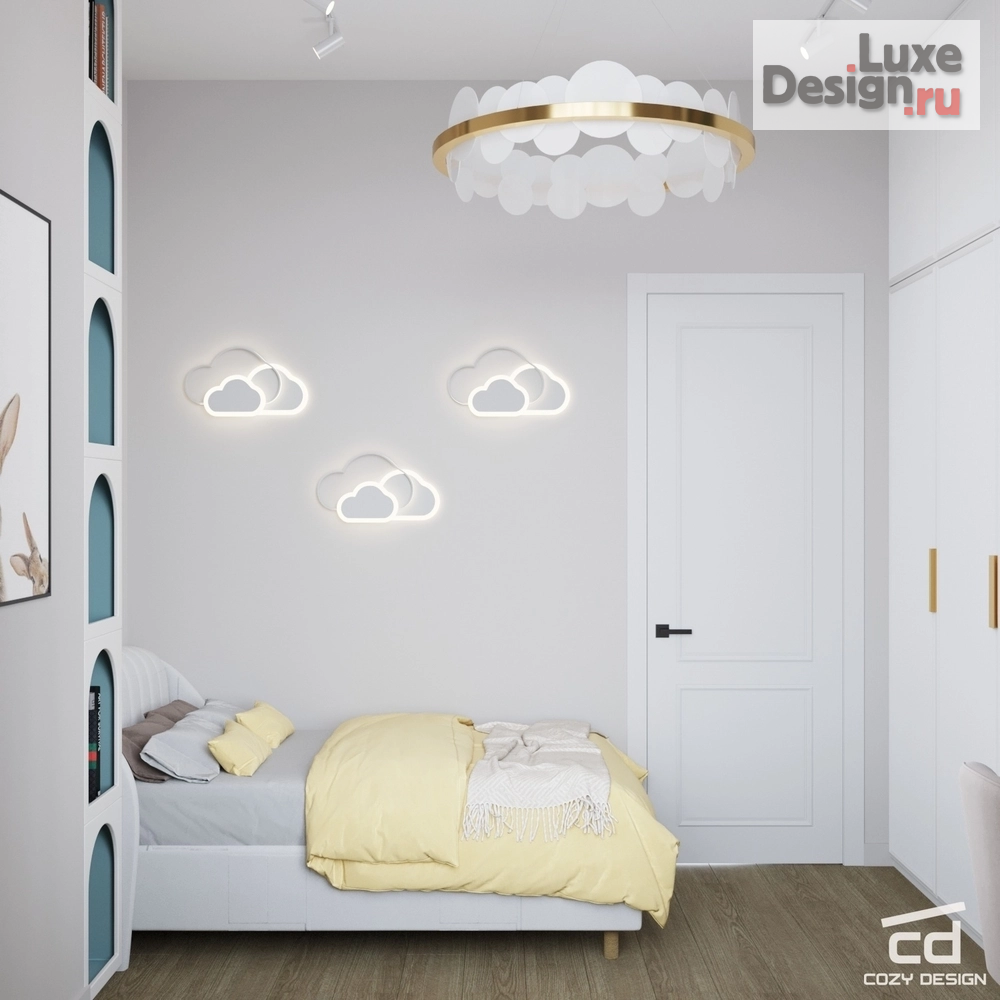 Дизайн интерьера двухкомнатной квартиры "Дизайн-проект квартиры в Москве" (фото 8) от дизайнера Ярыгина Анна Александровна Дизайн интерьера двухкомнатной квартиры "Дизайн-проект квартиры в Москве" (фото 8)