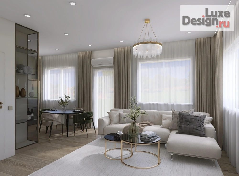 Дизайн интерьера частного дома "Дом 100м2 в Новороссийске" (фото 8)