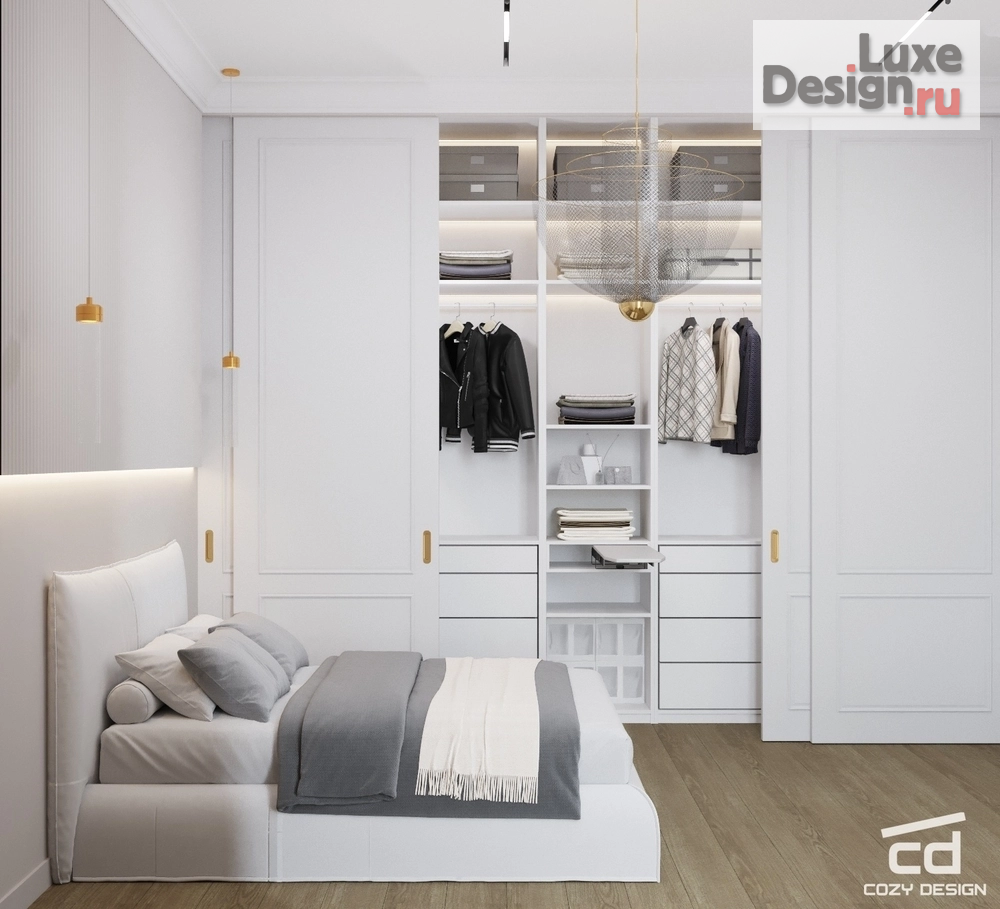 Дизайн интерьера двухкомнатной квартиры "Дизайн-проект квартиры в Москве" (фото 13) от дизайнера Ярыгина Анна Александровна Дизайн интерьера двухкомнатной квартиры "Дизайн-проект квартиры в Москве" (фото 13)