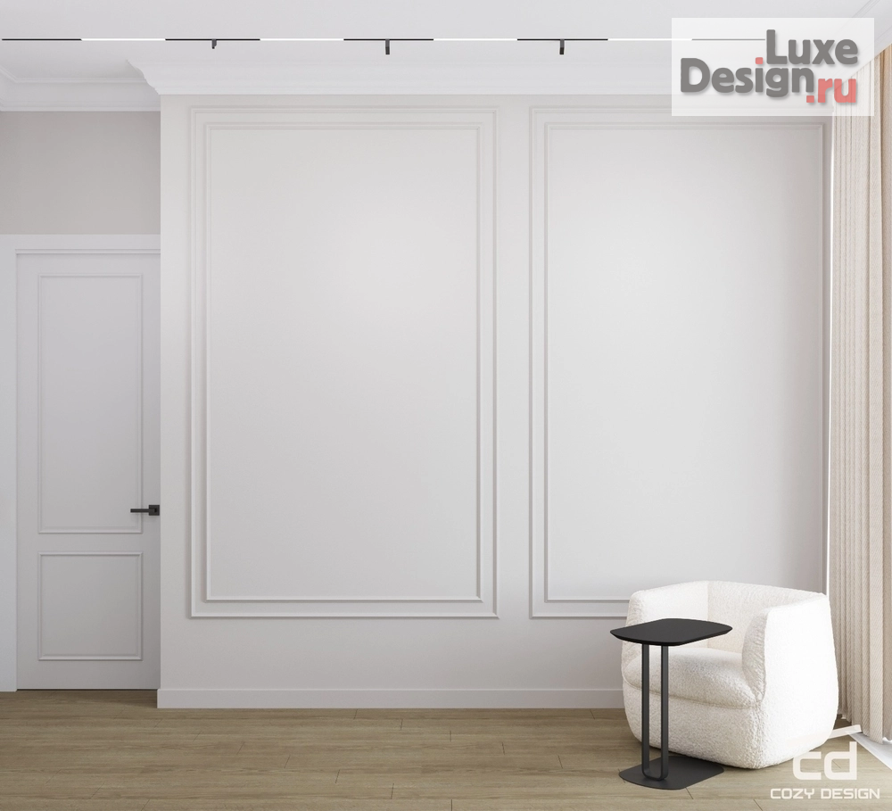 Дизайн интерьера двухкомнатной квартиры "Дизайн-проект квартиры в Москве" (фото 14) от дизайнера Ярыгина Анна Александровна Дизайн интерьера двухкомнатной квартиры "Дизайн-проект квартиры в Москве" (фото 14)