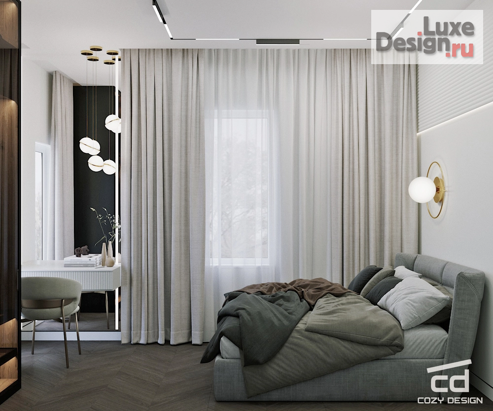 Дизайн интерьера загородного дома "Дизайн-проект дома в Новороссийске" (фото 11) от дизайнера Ярыгина Анна Александровна Дизайн интерьера загородного дома "Дизайн-проект дома в Новороссийске" (фото 11)