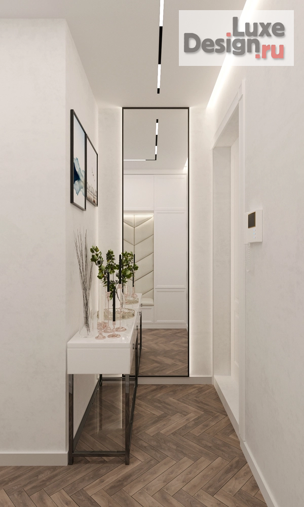 Дизайн интерьера однокомнатной квартиры "Квартира 40м2 в Москве" (фото 5)