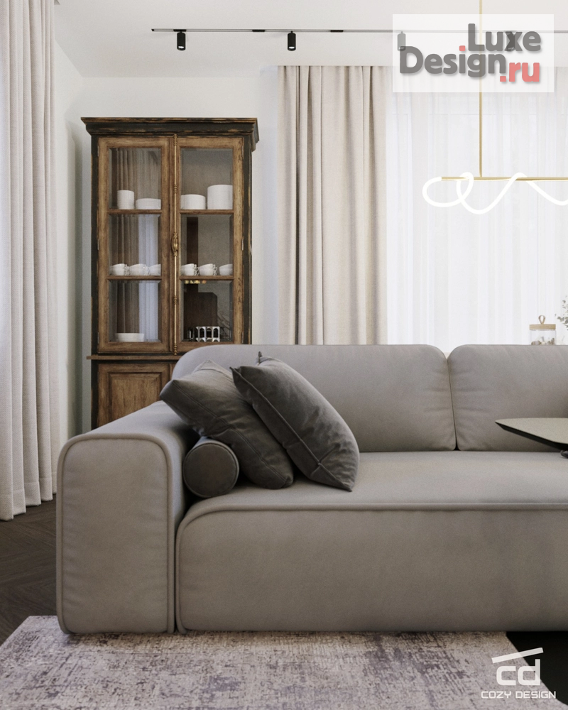 Дизайн интерьера загородного дома "Дизайн-проект дома в Новороссийске" (фото 14) от дизайнера Ярыгина Анна Александровна Дизайн интерьера загородного дома "Дизайн-проект дома в Новороссийске" (фото 14)