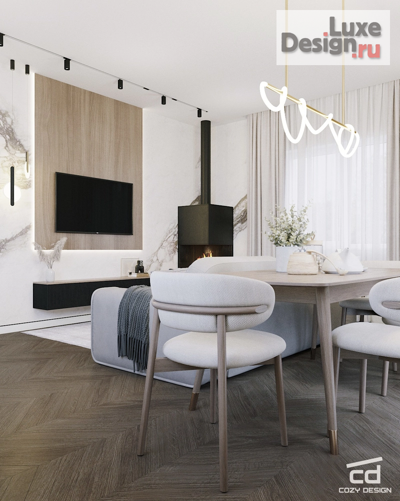 Дизайн интерьера загородного дома "Дизайн-проект дома в Новороссийске" (фото 17) от дизайнера Ярыгина Анна Александровна Дизайн интерьера загородного дома "Дизайн-проект дома в Новороссийске" (фото 17)