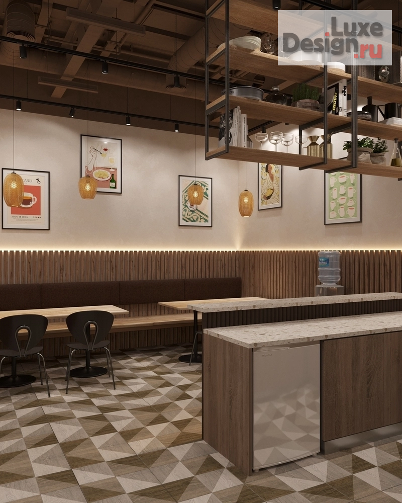 Дизайн интерьера офиса "Проект офиса 615м2 для крупной логистической компании." (фото 2)