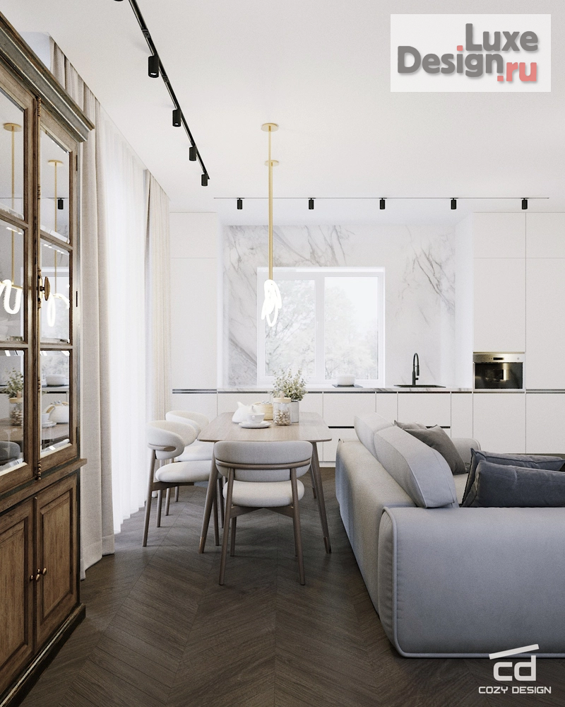 Дизайн интерьера загородного дома "Дизайн-проект дома в Новороссийске" (фото 19) от дизайнера Ярыгина Анна Александровна Дизайн интерьера загородного дома "Дизайн-проект дома в Новороссийске" (фото 19)