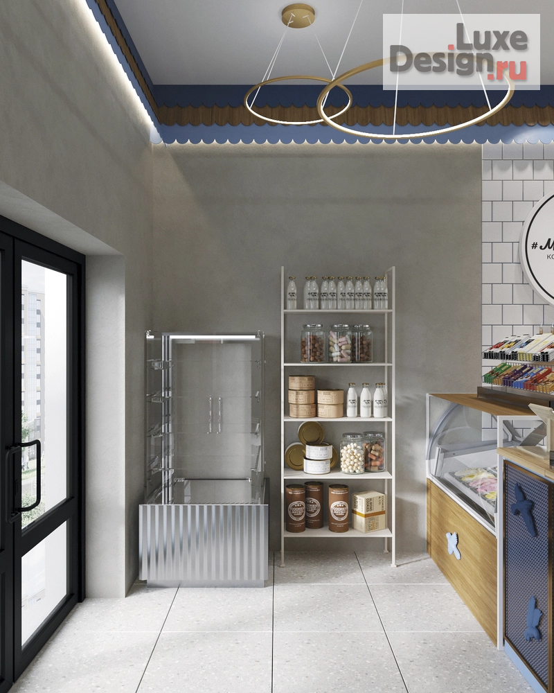 Дизайн интерьера кафе "Кофейня 16м2 в Москве" (фото 3)