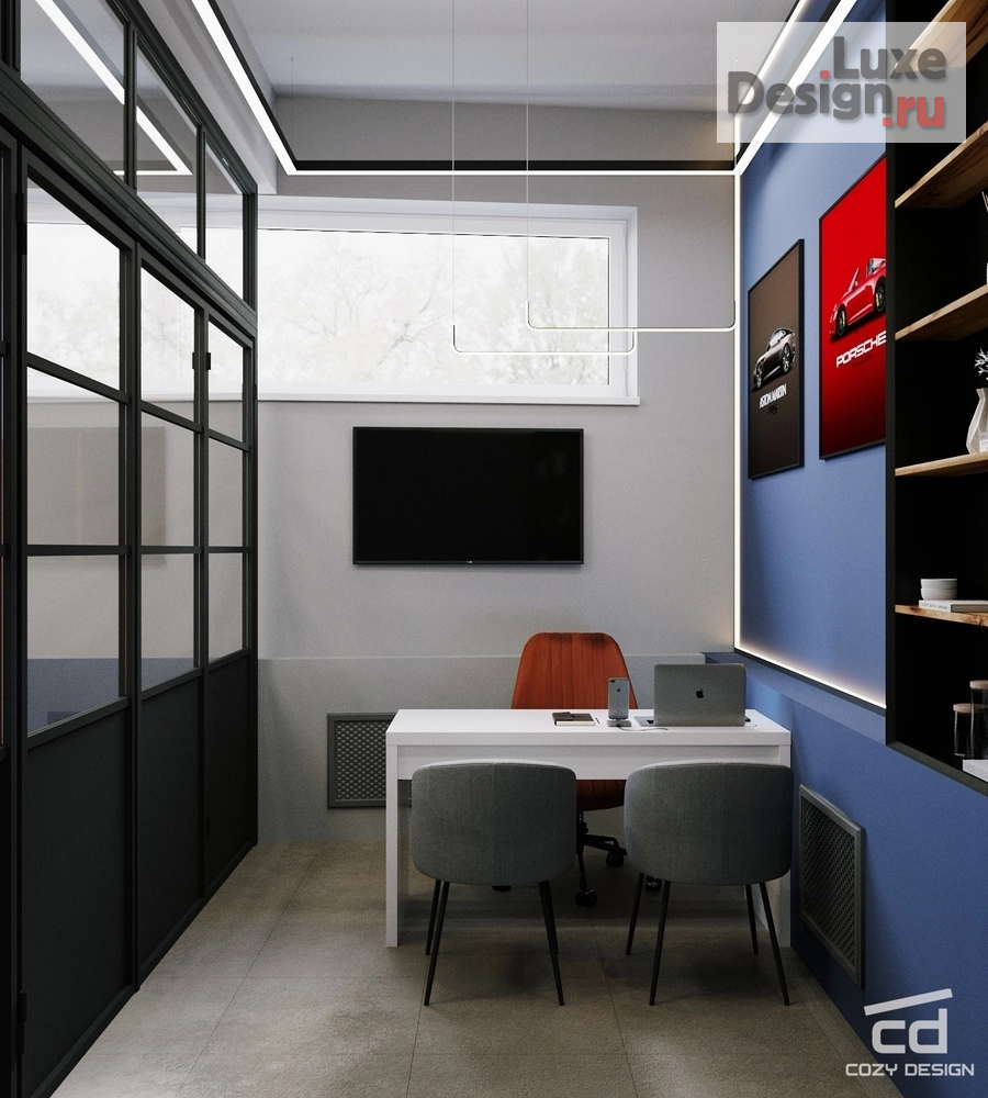 Дизайн интерьера автосалона "Дизайн-проект салона электрокаров" (фото 17)