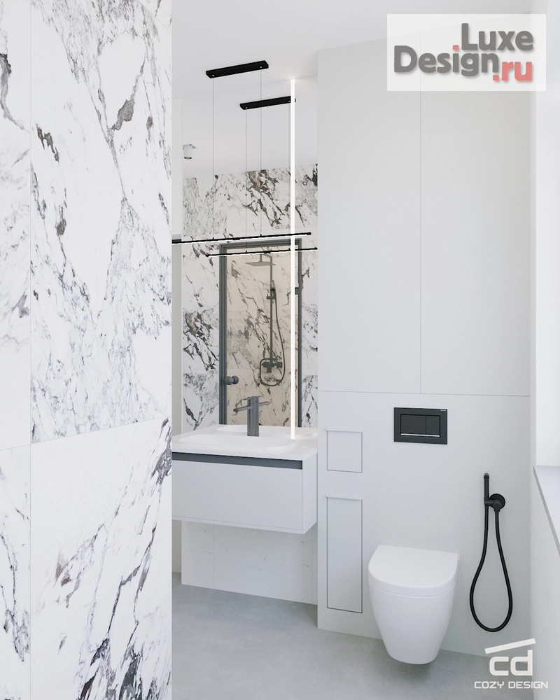 Дизайн интерьера загородного дома "Дизайн-проект дома в Новороссийске" (фото 31) от дизайнера Ярыгина Анна Александровна Дизайн интерьера загородного дома "Дизайн-проект дома в Новороссийске" (фото 31)