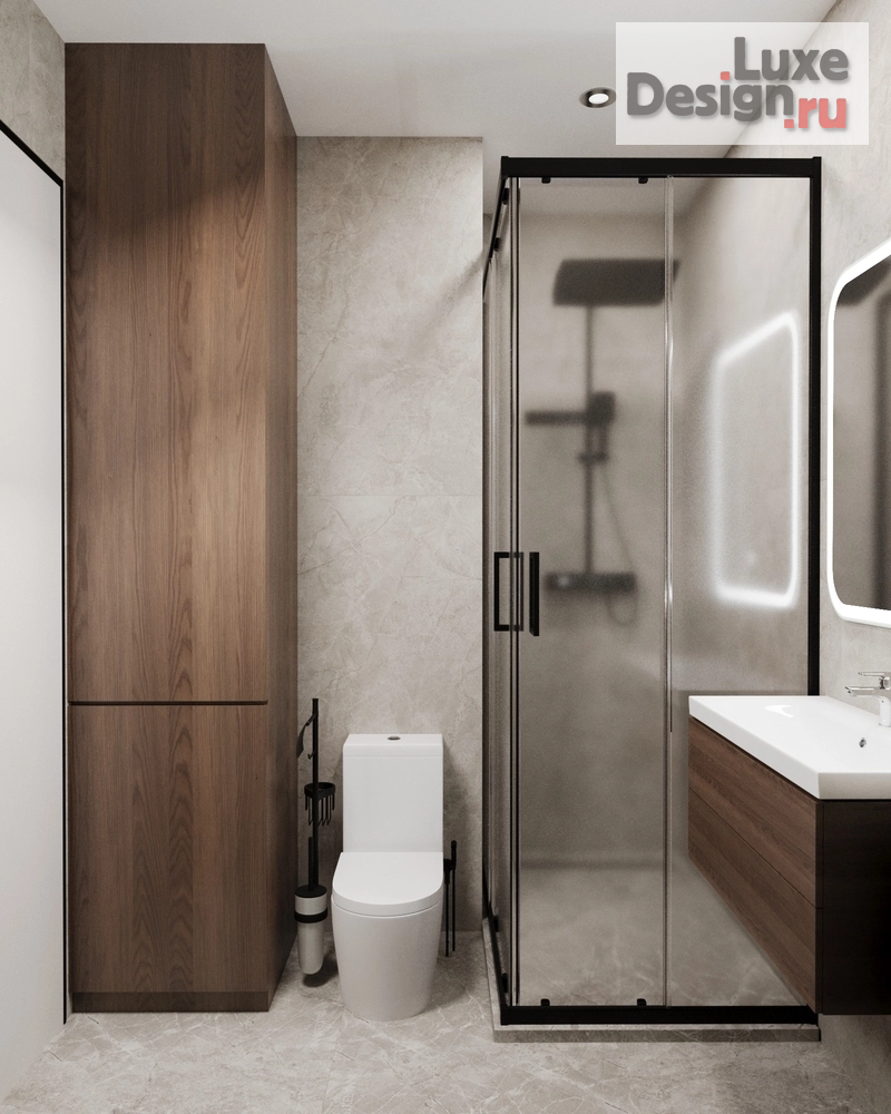 Дизайн интерьера однокомнатной квартиры "Проект квартиры 50м2" (фото 9)