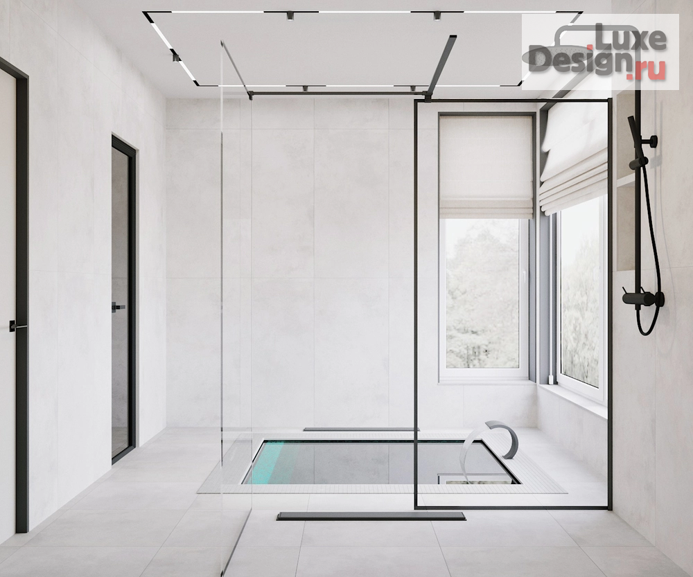 Дизайн интерьера бани "Баня 25м2 в Новороссийске" (фото 2)