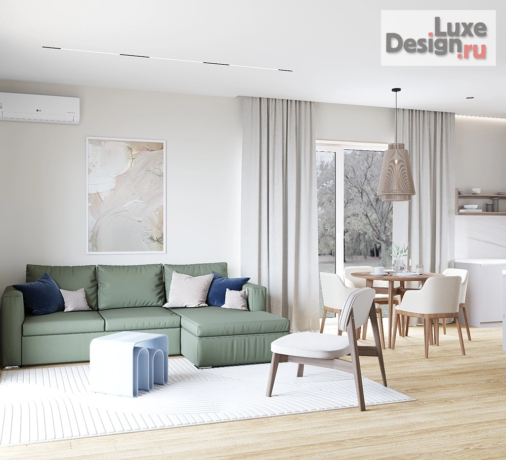 Дизайн интерьера загородного дома "Дом 120м2 в Казани" (фото 7)