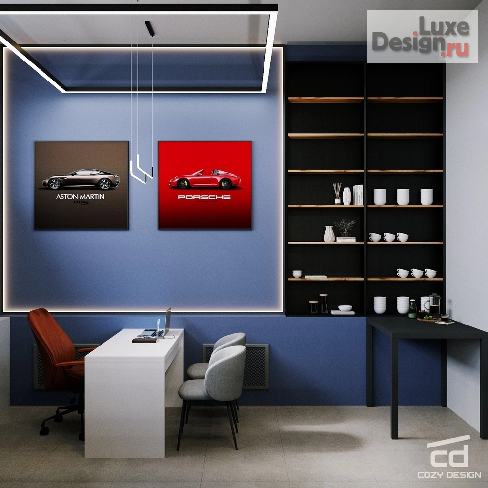 Дизайн интерьера автосалона "Дизайн-проект салона электрокаров" (фото 3)