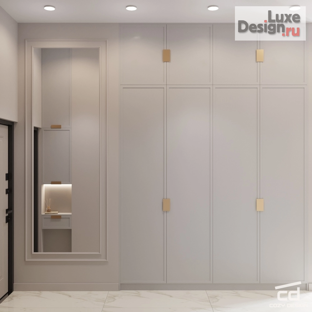 Дизайн интерьера двухкомнатной квартиры "Дизайн-проект квартиры в Москве" (фото 36) от дизайнера Ярыгина Анна Александровна Дизайн интерьера двухкомнатной квартиры "Дизайн-проект квартиры в Москве" (фото 36)