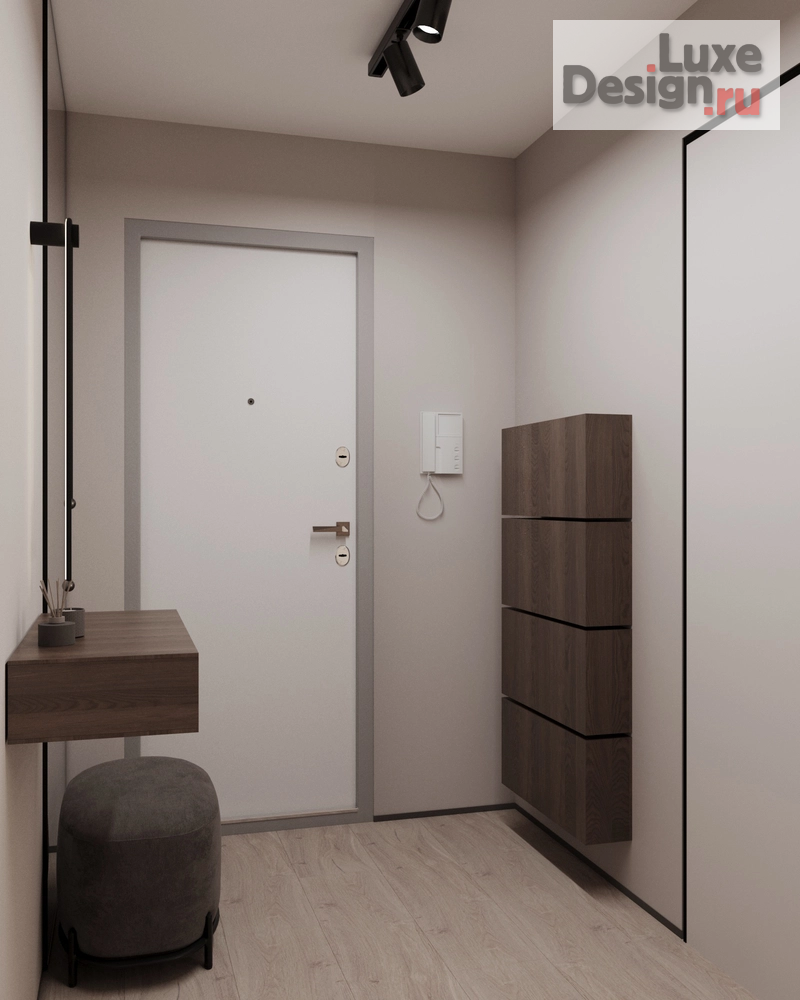 Дизайн интерьера однокомнатной квартиры "Проект квартиры 50м2" (фото 4)