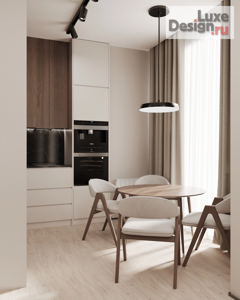 Дизайн интерьера однокомнатной квартиры "Проект квартиры 50м2" (фото 7)