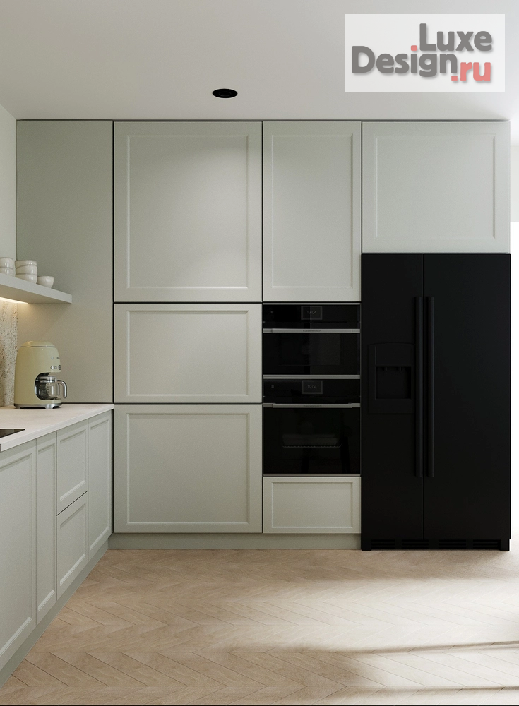 Дизайн интерьера гостиной "Проект кухни-гостиной в Тульской области" (фото 5) от дизайнера Ярыгина Анна Александровна Дизайн интерьера гостиной "Проект кухни-гостиной в Тульской области" (фото 5)