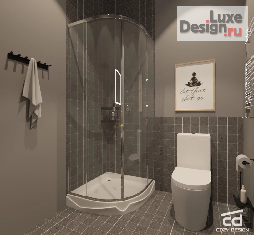 Дизайн интерьера апартаментов "Дизайн проект Апартаментов в Москве" (фото 8)