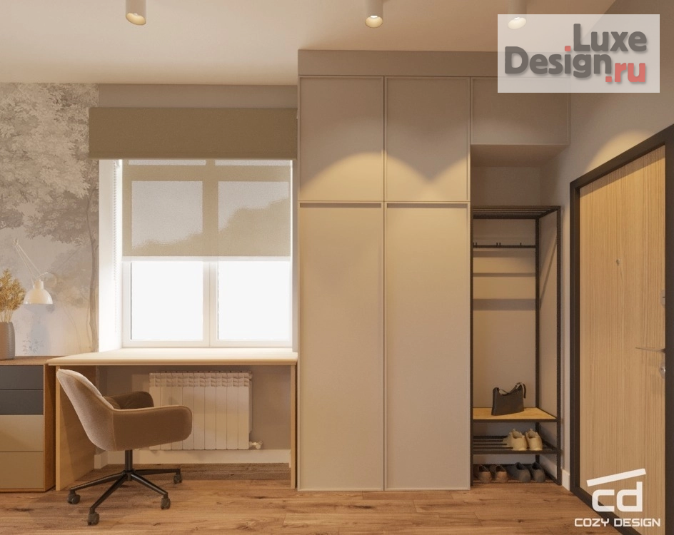 Дизайн интерьера апартаментов "Дизайн проект Апартаментов в Москве" (фото 13)