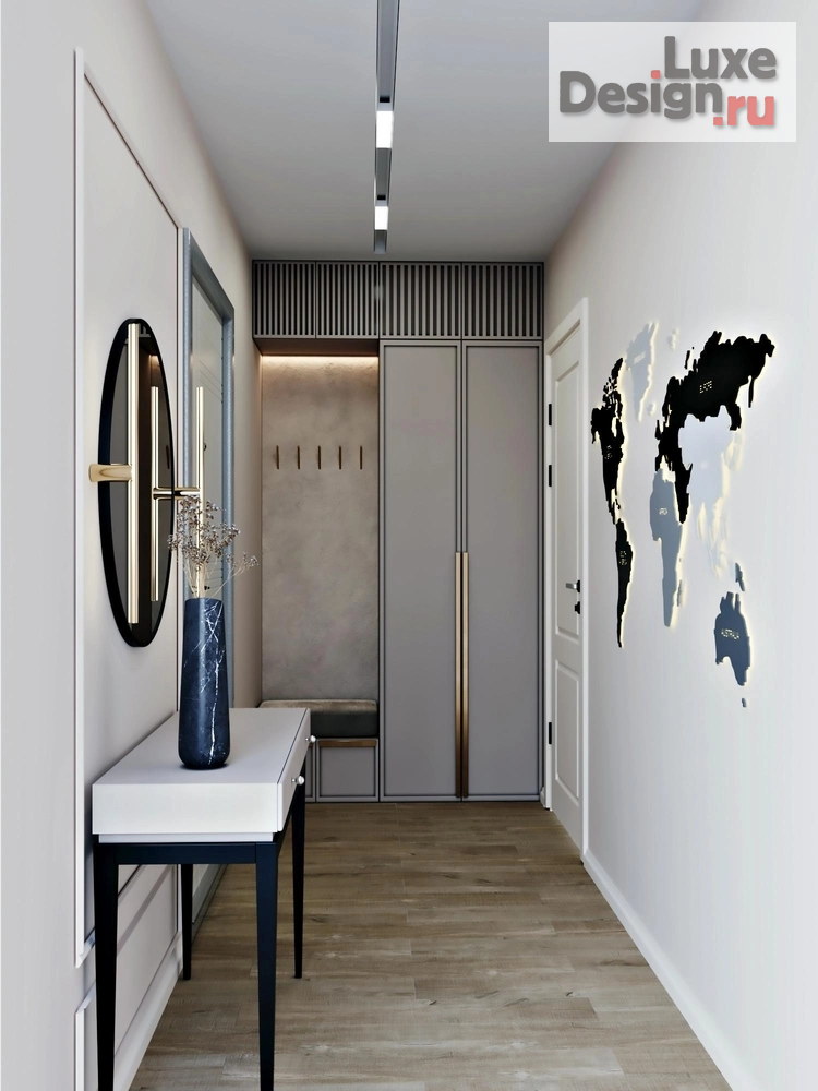 Дизайн интерьера двухкомнатной квартиры "Квартира 60м2 в Новороссийске" (фото 4)