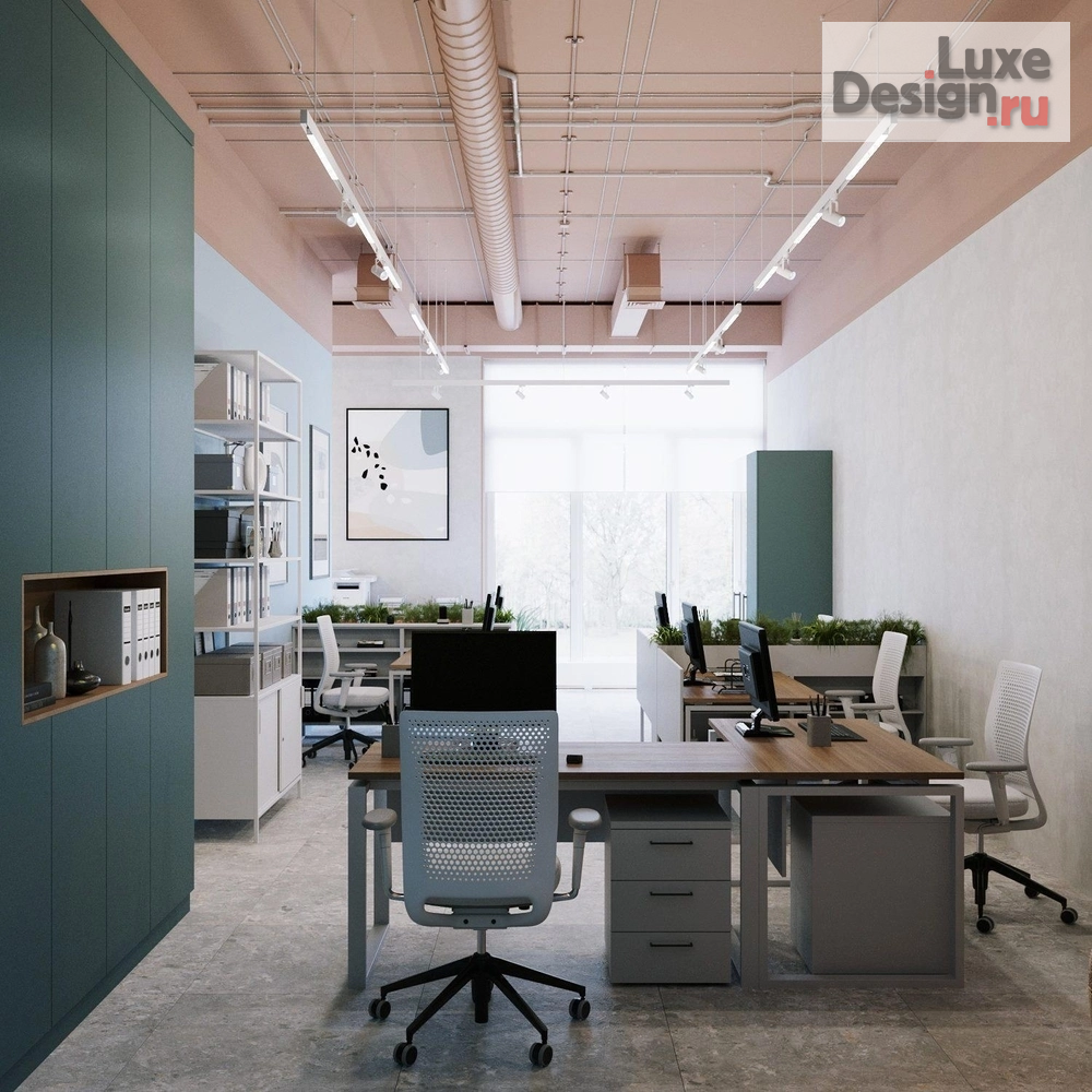 Дизайн интерьера офиса "Проект офиса 615м2 для крупной логистической компании." (фото 24)