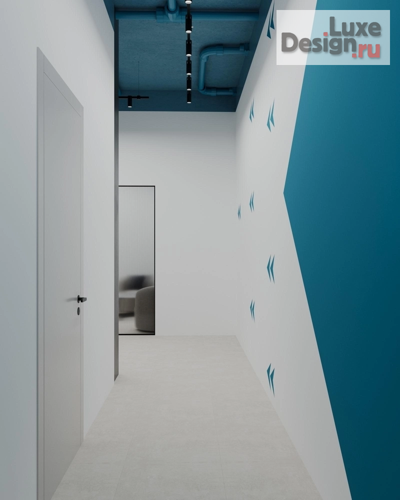 Дизайн интерьера офиса "Дизайн-проект офиса Новороссийск" (фото 2) от дизайнера Ярыгина Анна Александровна Дизайн интерьера офиса "Дизайн-проект офиса Новороссийск" (фото 2)