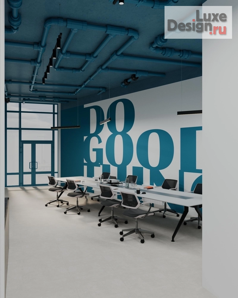 Дизайн интерьера офиса "Проект офиса 615м2 для крупной логистической компании." (фото 4)