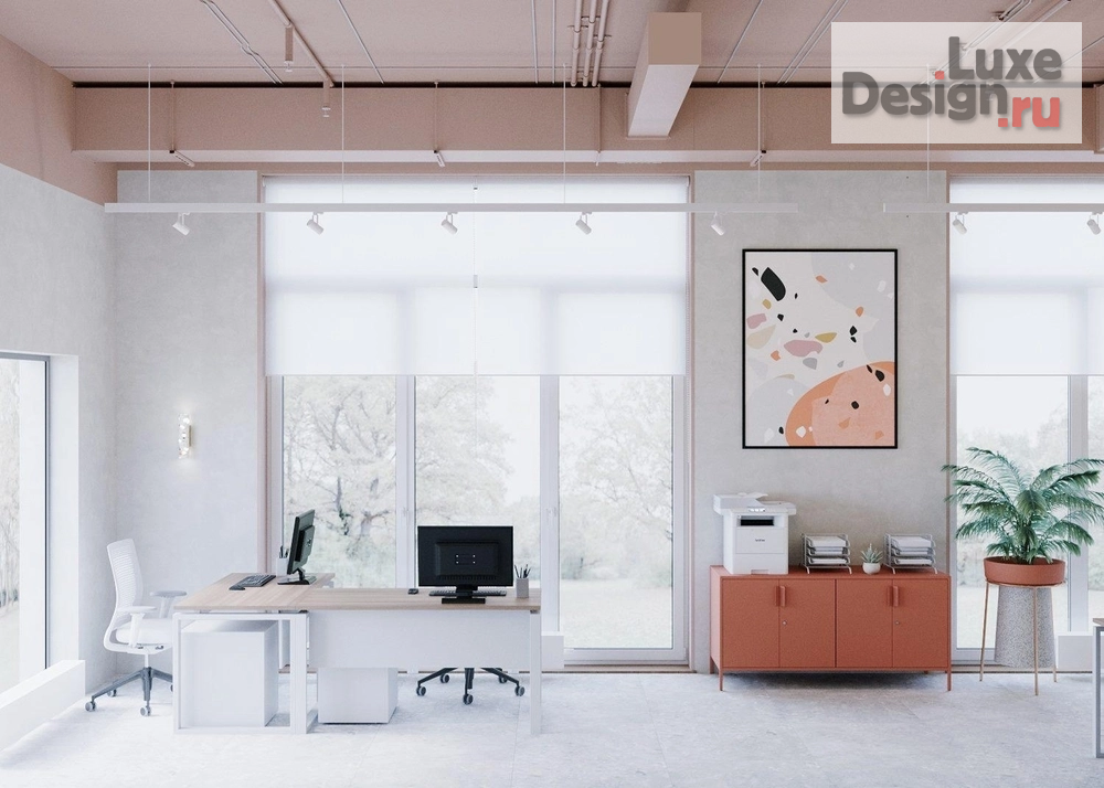 Дизайн интерьера офиса "Дизайн-проект офиса Новороссийск" (фото 7) от дизайнера Ярыгина Анна Александровна Дизайн интерьера офиса "Дизайн-проект офиса Новороссийск" (фото 7)