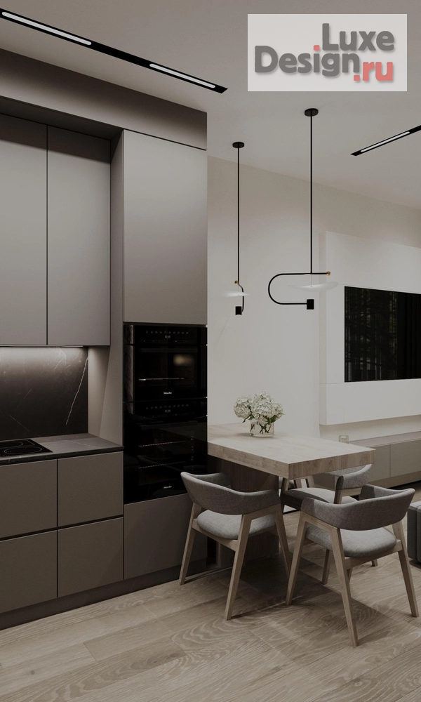 Дизайн интерьера однокомнатной квартиры "Квартира 35м2 Москва" (фото 6)