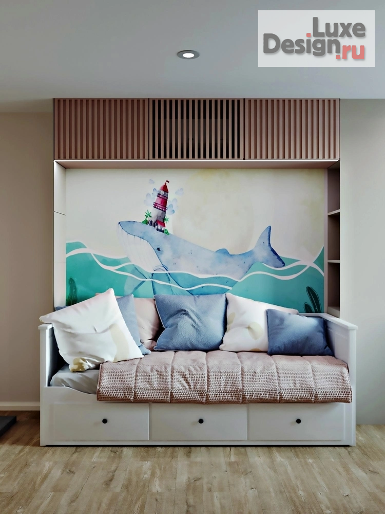 Дизайн интерьера двухкомнатной квартиры "Квартира 60м2 в Новороссийске" (фото 25)