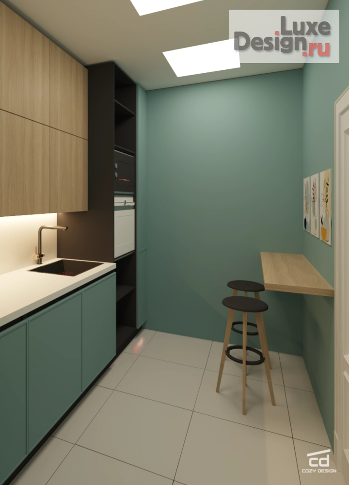 Дизайн интерьера салона красоты "Дизайн-проект сети маникюрных салонов" (фото 13)