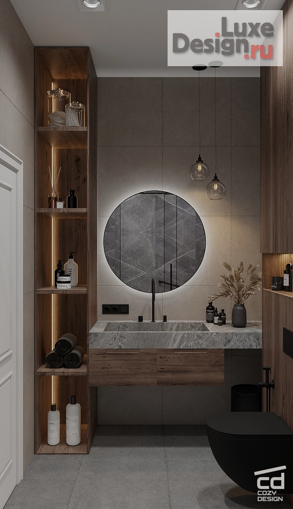 Дизайн интерьера коттеджа "Дизайн-проект дома в Ярославской области" (фото 18)