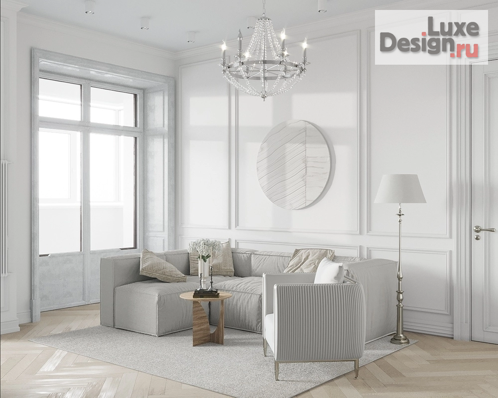 Дизайн интерьера двухкомнатной квартиры "Квартира 70 кв.м Куркино" (фото 9)