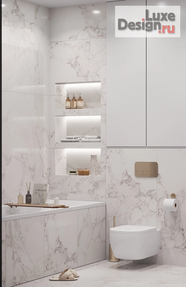 Дизайн интерьера двухкомнатной квартиры "Квартира 70 кв.м Куркино" (фото 12)