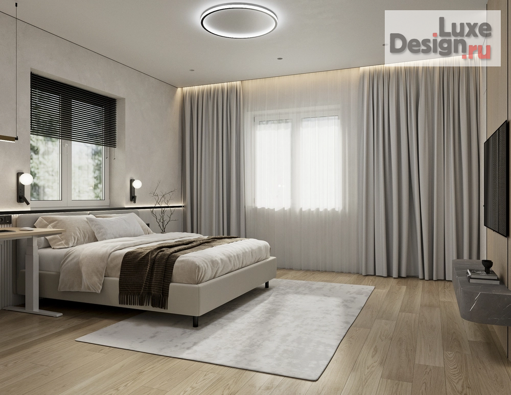 Дизайн интерьера частного дома "Загородный дом КП Династия 218 м.кв" (фото 34)