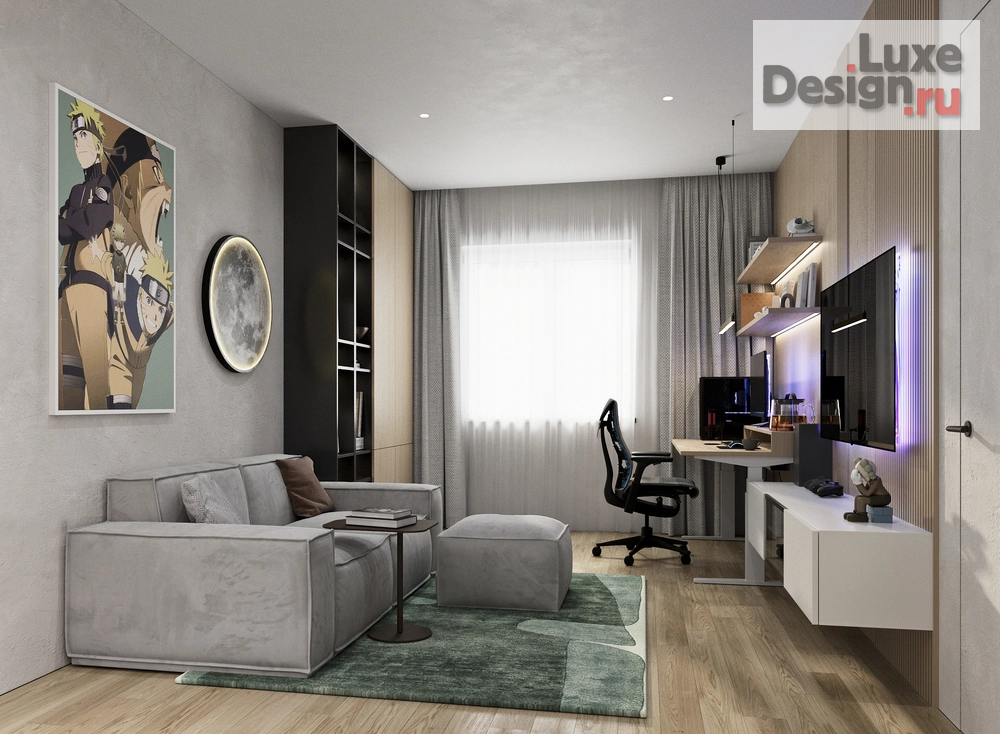 Дизайн интерьера частного дома "Загородный дом КП Династия 218 м.кв" (фото 39)