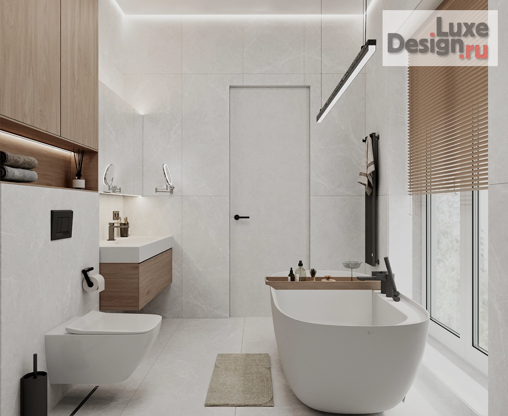 Дизайн интерьера частного дома "Загородный дом КП Династия 218 м.кв" (фото 47)