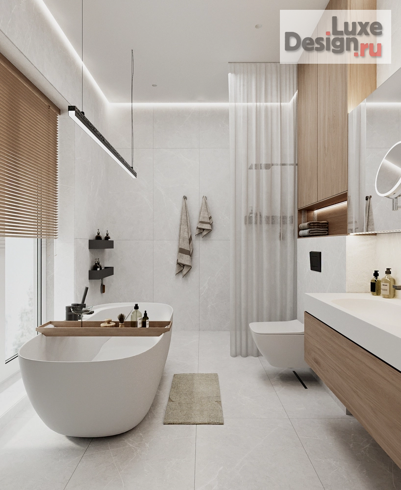 Дизайн интерьера частного дома "Загородный дом КП Династия 218 м.кв" (фото 48)