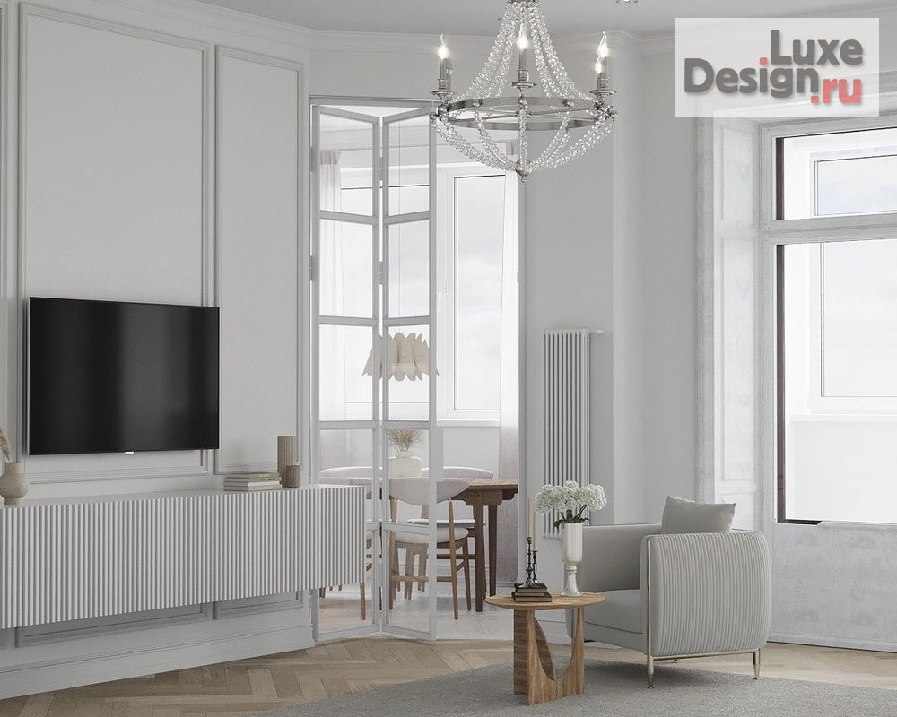 Дизайн интерьера двухкомнатной квартиры "Квартира 70 кв.м Куркино" (фото 17)