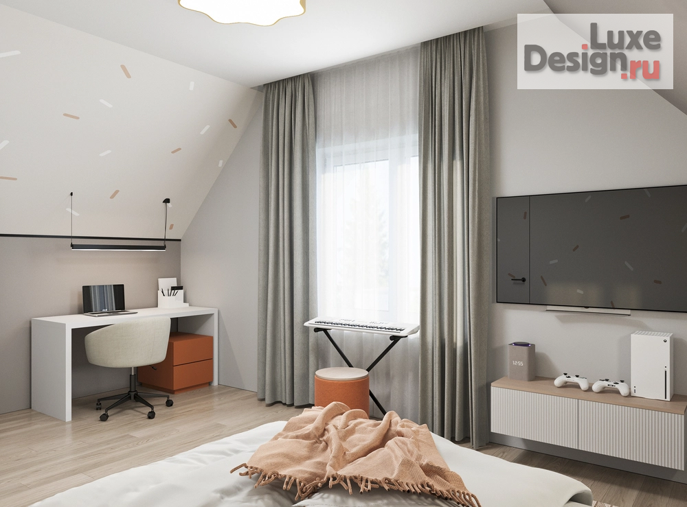 Дизайн интерьера частного дома "Загородный дом КП Династия 218 м.кв" (фото 69)