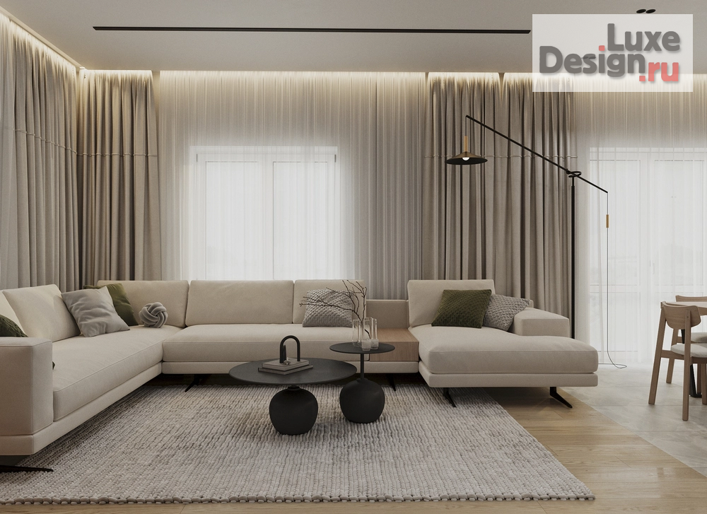 Дизайн интерьера частного дома "Загородный дом КП Династия 218 м.кв" (фото 1)